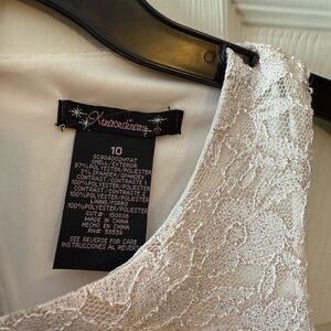 The last dress in the picture was maybe wore a hour no stains or tears